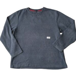 Gap Sweatshirt Men XXL Gray Pull Over Long Sleeve Classic Fit Crew Neck Relaxed